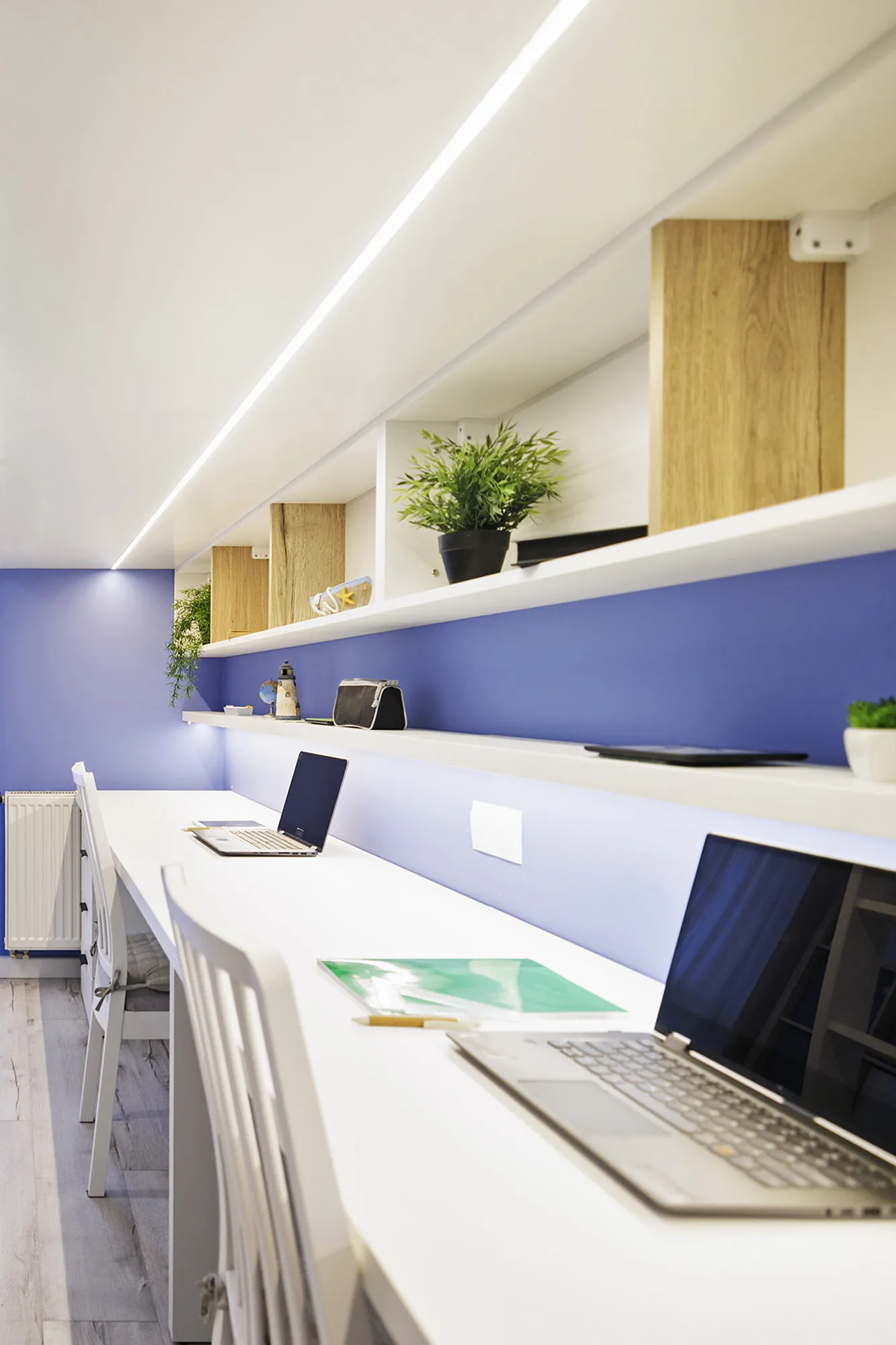 Tiras 2m, 56 x 15mm  Trimless Aluminium Profile With Diffuser And Accessories M8067  Mantra Fusion Tiras LED Profile